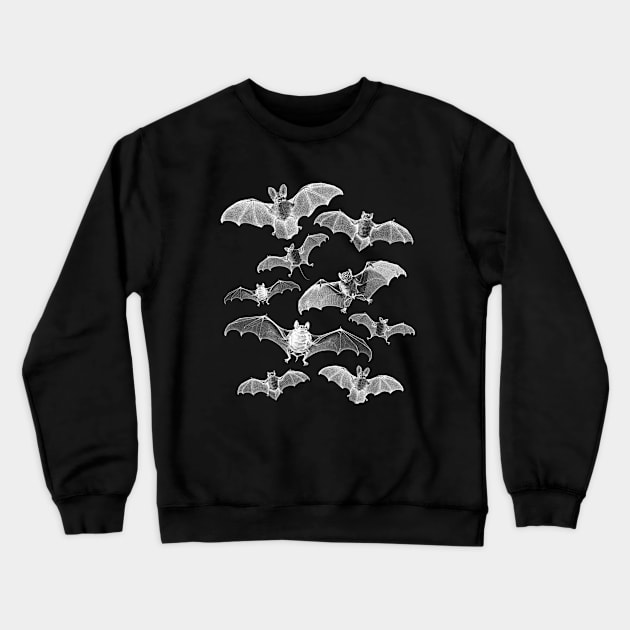 Flying Bats Crewneck Sweatshirt by Pop Fan Shop